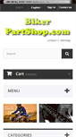 Mobile Screenshot of bikerpartshop.com